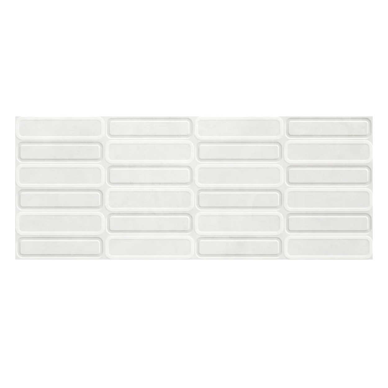 Cifre Ceramica Alure White Oval Decor Wandtegel 30x75 cm